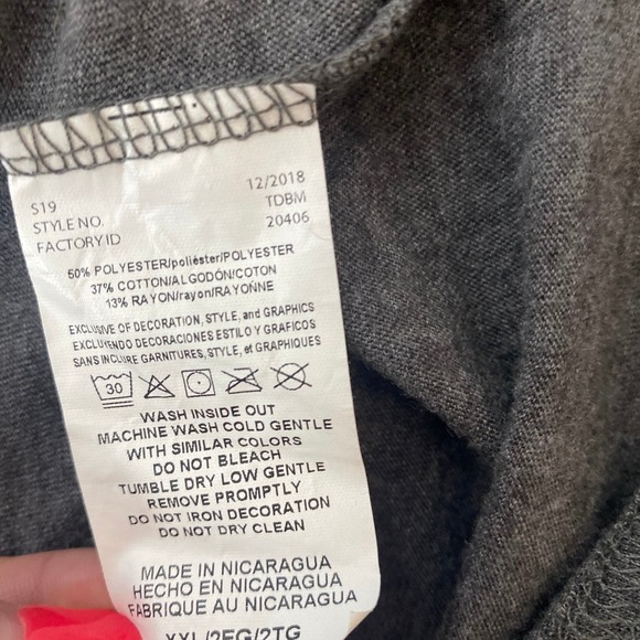 MLB St Louis Cardinals Heathered Raglan Graphic Tee Shirt men sz XXL - Picture 5 of 5